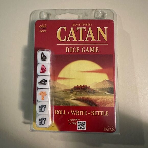 Catan Dice Strategy Game, The Settlers of Catan By Klaus Tueber - Picture 1 of 5
